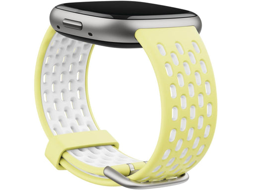 Fitbit Versa 3/4 & Sense/2 Glow Up/Frost White Small