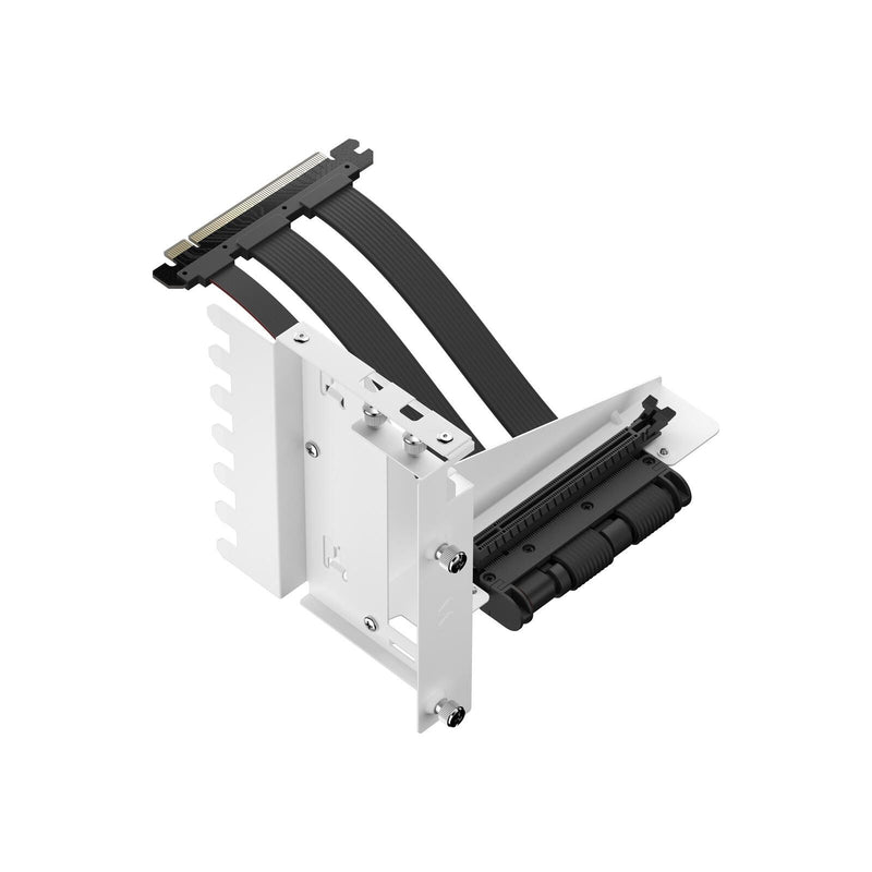 Fractal Design Flex 2 PCIe 4.0 x16 White, Halterung + Verlängerungskabel (weiß, 19,5cm)