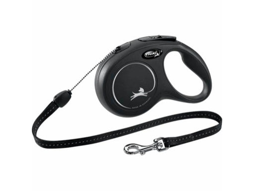 Flexi New CLASSIC S  Leash 8 m black
