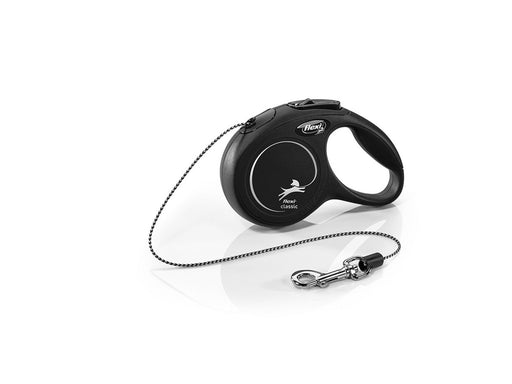 Flexi New CLASSIC XS Cord Leash 3m 8kg Black