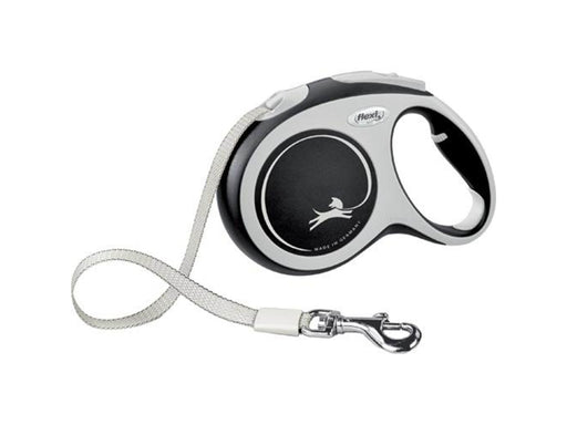 Flexi New Comfort L Tape Leash 5m 60kg Black