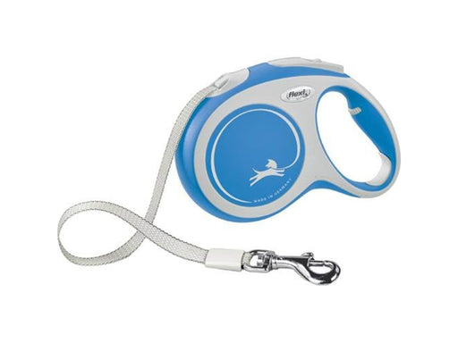 Flexi New Comfort L Tape Leash 5m 60kg Blue