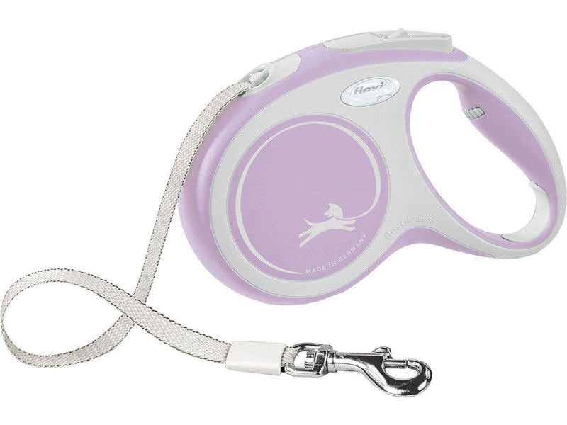 Flexi New Comfort S Tape Leash 5m 15kg Pink
