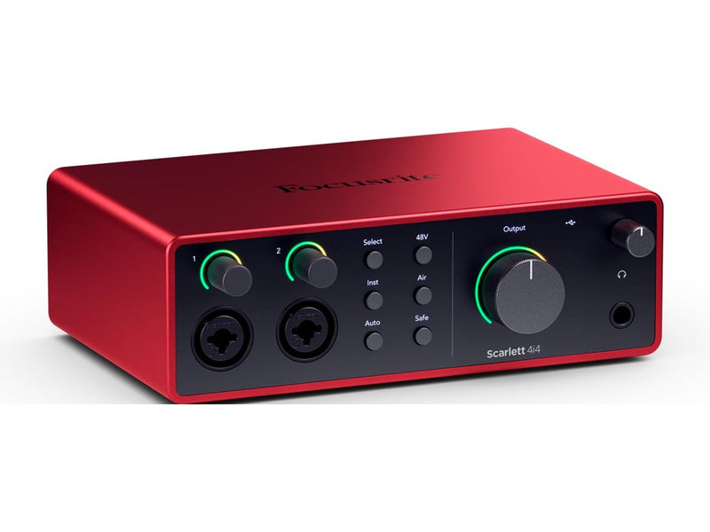 Focusrite Scarlett 4i4 4th Gen - 4-in/4- out audio interface