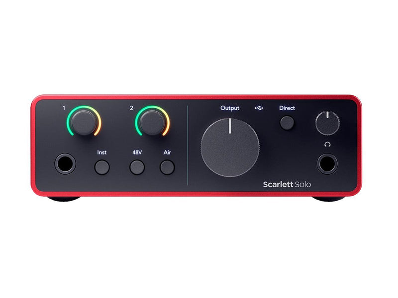 Focusrite Scarlett Solo 4th Gen - 1-in/1-out audio interface