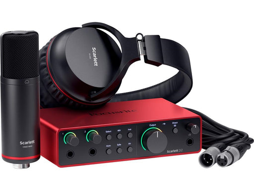 Focusrite Scarlett Studio 2i2 Kit - 4th Gen