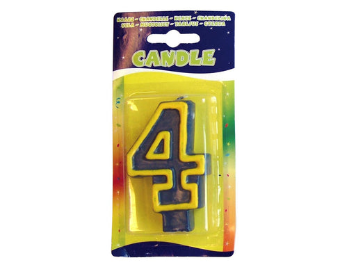 Folat BV Birthday candles Fun - 4 years