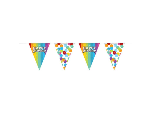 Folat BV - Bunting Rainbow Happy Birthday 6mtr.