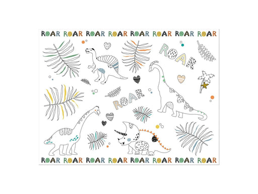 Folat BV - Coloring page Placemat Dino Roars 6 pcs.