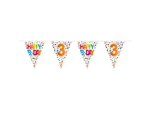 Folat BV Flag line Confetti 3 years 10 meters.