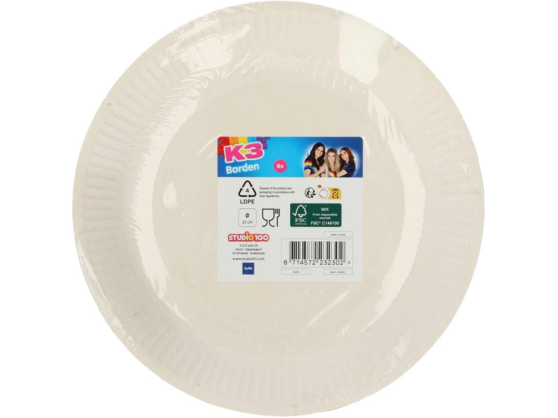 Folat BV K3 Plates 8 pcs.
