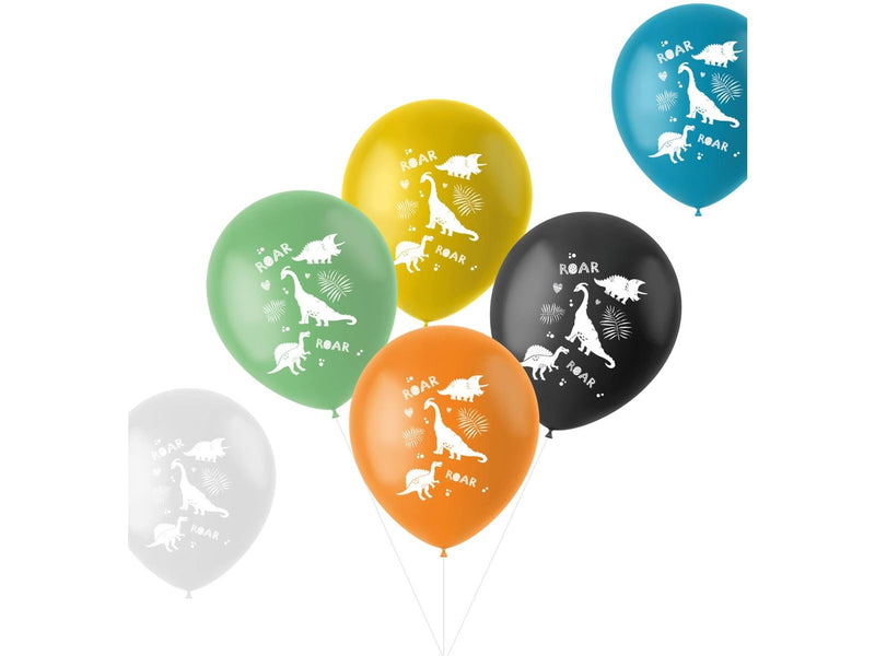 Folat BV Latex Balloons Dinosaur 33 cm 6 pcs.