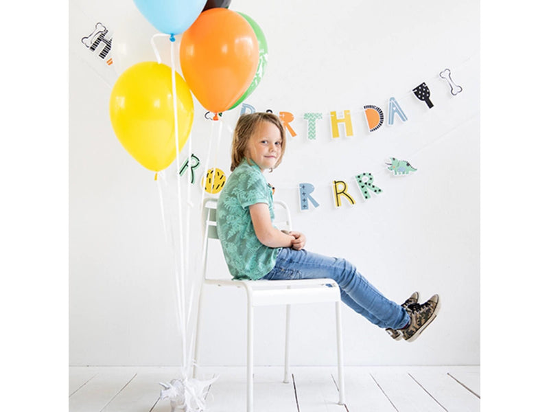 Folat BV Latex Balloons Dinosaur 33 cm 6 pcs.