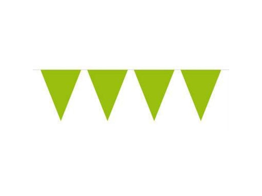 Folat BV Lime green bunting 10mtr.