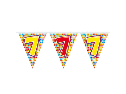 Folat BV - Mini Bunting Blocks 7 years 3mtr.