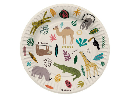 Folat BV Plates Zoo Party 8pcs.