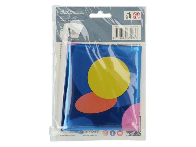 Folat BV - Standing Foil Balloon Colorful Dots Number 3 - 72cm