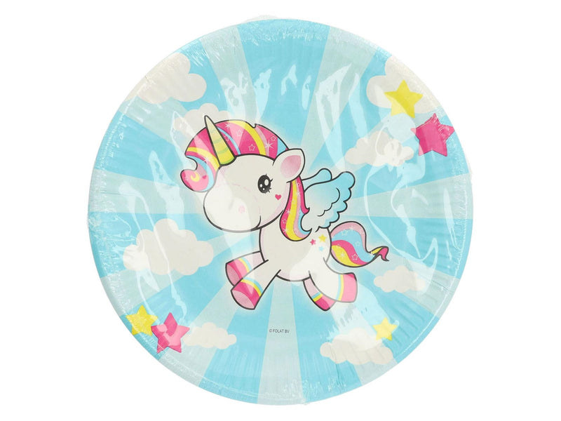Folat BV Unicorn Plates 8pcs.