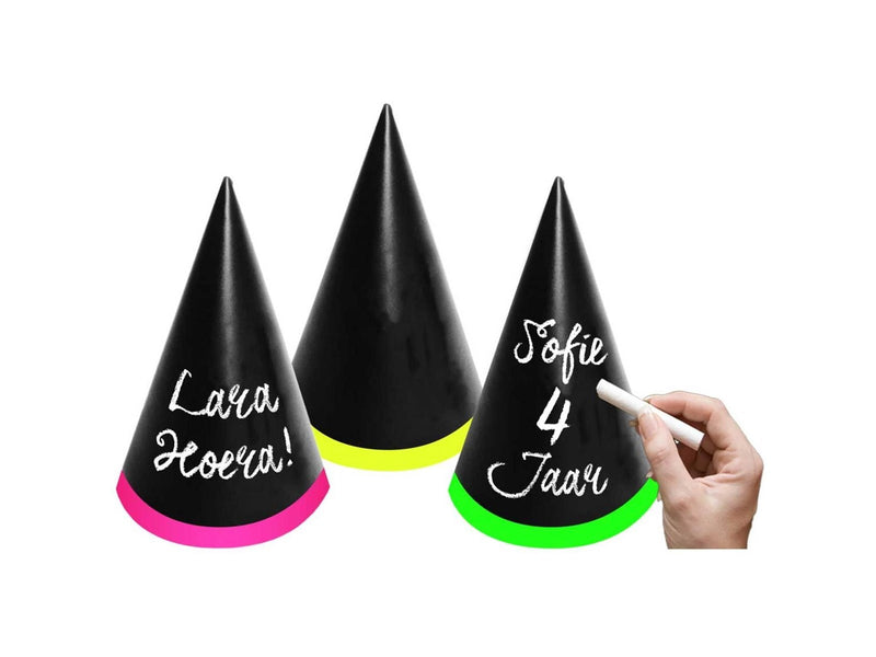 Folat BV Writable Party Hats 6 pcs.