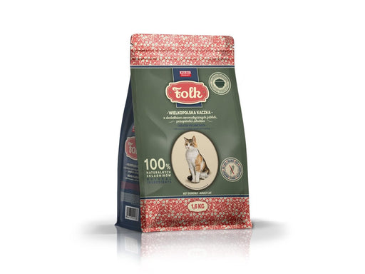 Folk Greater Poland duck with apples quail and herring - dry cat food - 1.6kg