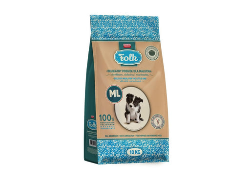 Folk Junior Medium and large breeds Gentle meal for puppy with rabbit veal and carrot - dry dog food - 10kg