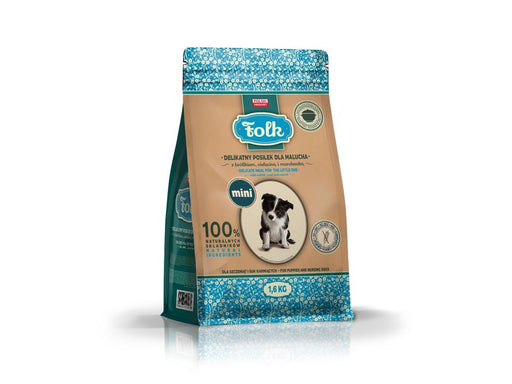 Folk Junior Small breeds Gentle meal for puppy with rabbit veal and carrot - dry dog food - 1.6kg