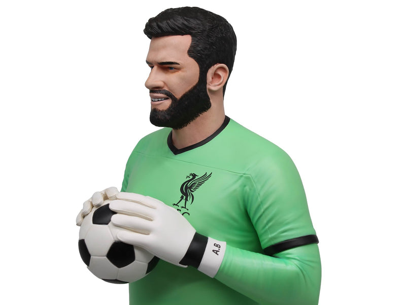 Footballs Finest - ALISSON BECKER - OFFICIAL LIVERPOOL FC - FOOTBALL'S FINEST 60CM RESIN STATUE - Figur