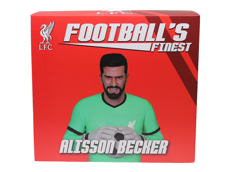 Footballs Finest - ALISSON BECKER - OFFICIAL LIVERPOOL FC - FOOTBALL'S FINEST 60CM RESIN STATUE - Figur