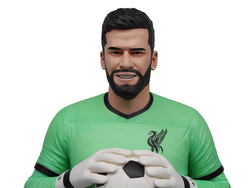 Footballs Finest - ALISSON BECKER - OFFICIAL LIVERPOOL FC - FOOTBALL'S FINEST 60CM RESIN STATUE - Figur