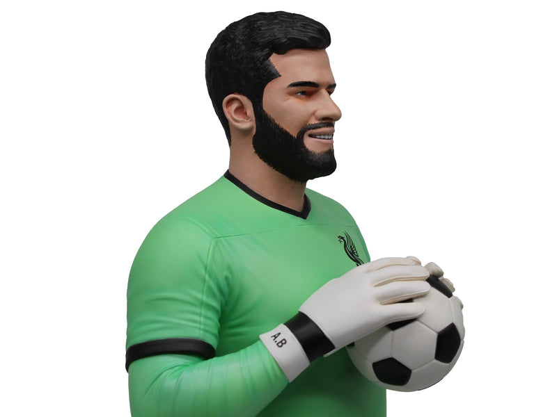 Footballs Finest - ALISSON BECKER - OFFICIAL LIVERPOOL FC - FOOTBALL'S FINEST 60CM RESIN STATUE - Figur