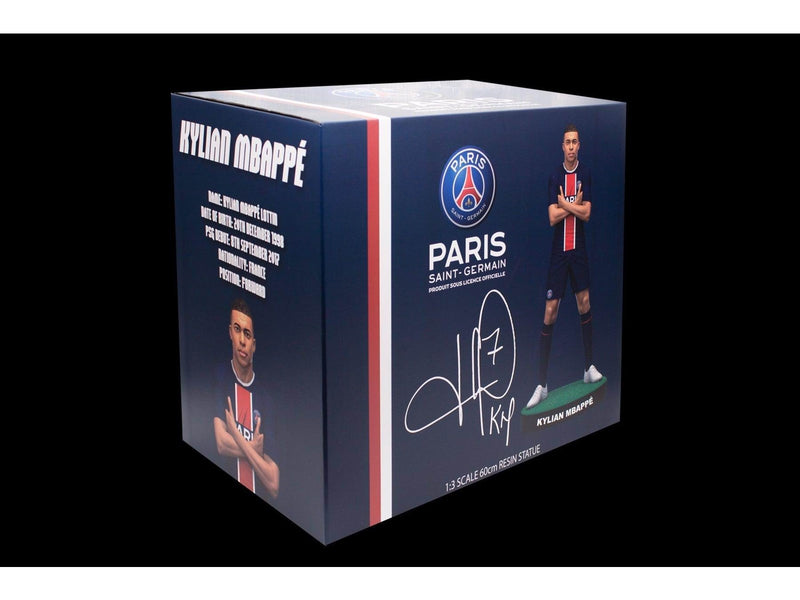 Footballs Finest - KYLIAN MBAPPE - OFFICIAL PSG - FOOTBALL'S FINEST 60CM RESIN STATUE - Figur