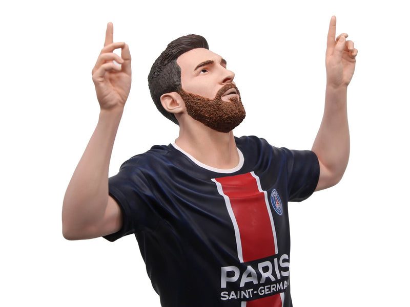 Footballs Finest - LIONEL MESSI - OFFICIAL PSG - FOOTBALL'S FINEST 60CM RESIN STATUE - Figur