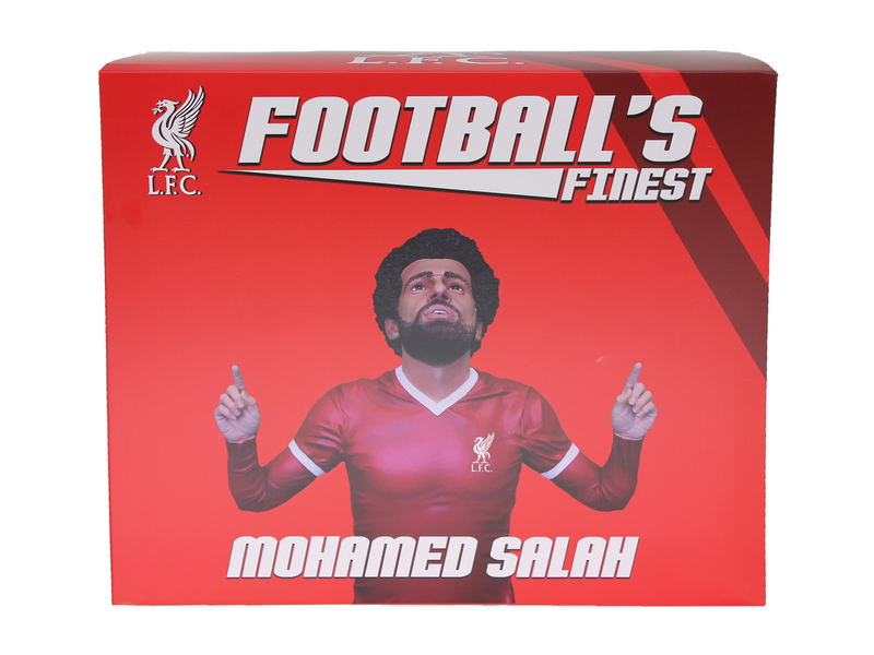 Footballs Finest - MOHAMED SALAH - OFFICIAL LIVERPOOL FC - FOOTBALL'S FINEST 60CM RESIN STATUE - Figur