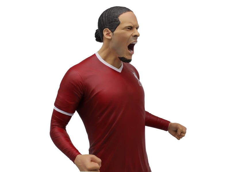 Footballs Finest - VIRGIL VAN DIJK - OFFICIAL LIVERPOOL FC - FOOTBALL'S FINEST 60CM RESIN STATUE - Figur