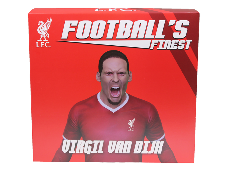Footballs Finest - VIRGIL VAN DIJK - OFFICIAL LIVERPOOL FC - FOOTBALL'S FINEST 60CM RESIN STATUE - Figur