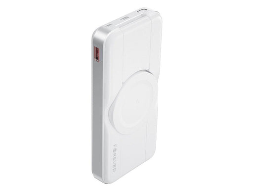 Forever MATB-300 10.000 mAh 3-i-1 Magsafe Powerbank white - 10000 mAh