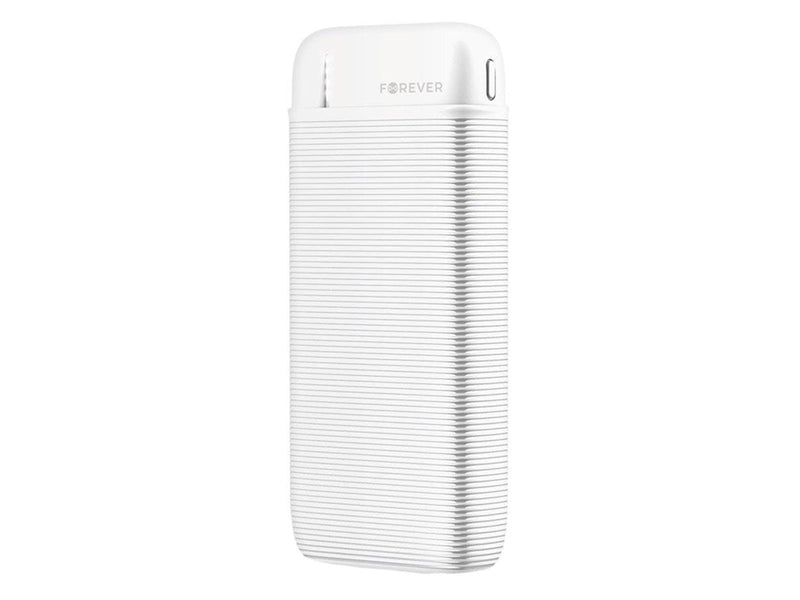 Forever TB-100M 10.000 mAh Powerbank White - 10000 mAh