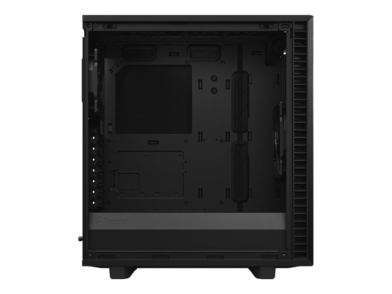 Fractal Design Define 7 Compact - Black Solid - Gehäuse - Miditower - Schwarz