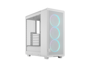 Fractal Design Epoch White TG RGB - Gehäuse - Miditower - Weiß