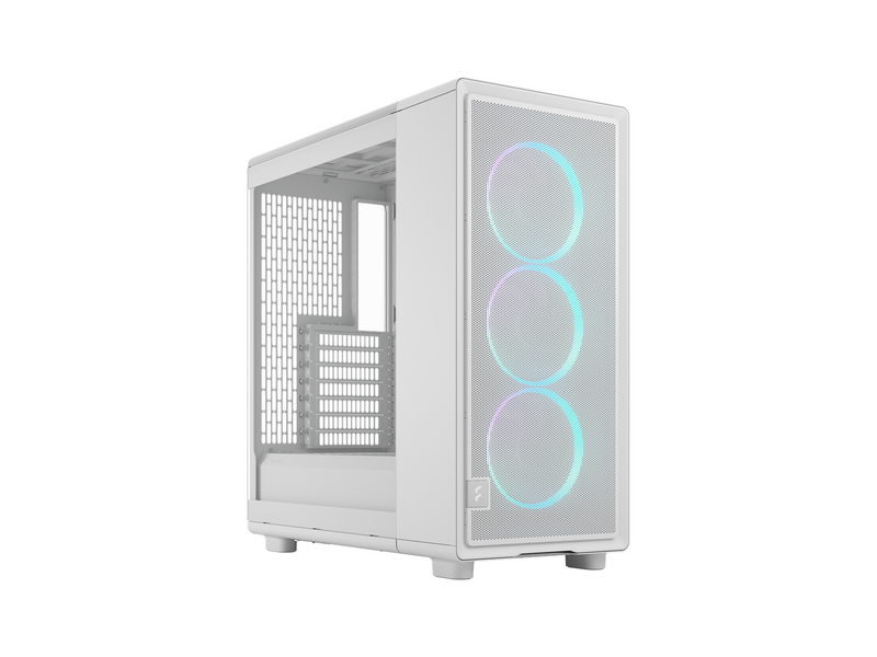 Fractal Design Epoch White TG RGB - Gehäuse - Miditower - Weiß
