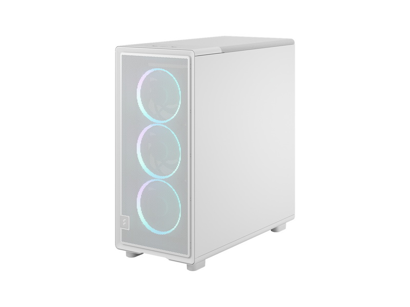 Fractal Design Epoch White TG RGB - Gehäuse - Miditower - Weiß