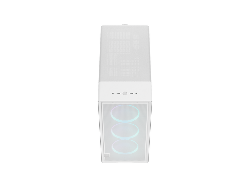 Fractal Design Epoch White TG RGB - Gehäuse - Miditower - Weiß