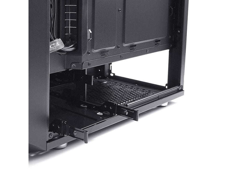 Fractal Design Meshify C Solid Side Panel - Gehäuse - Miditower - Schwarz