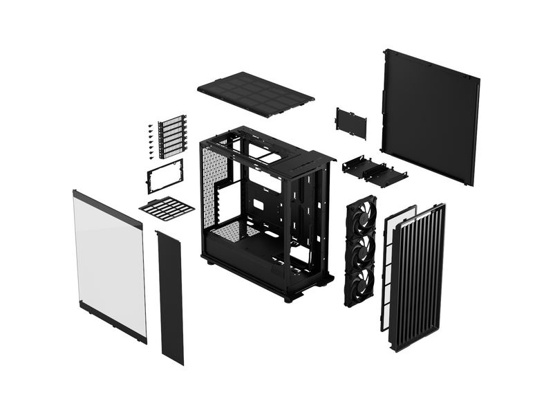 Fractal Design North Momentum Edition - Gehäuse - Miditower - Schwarz