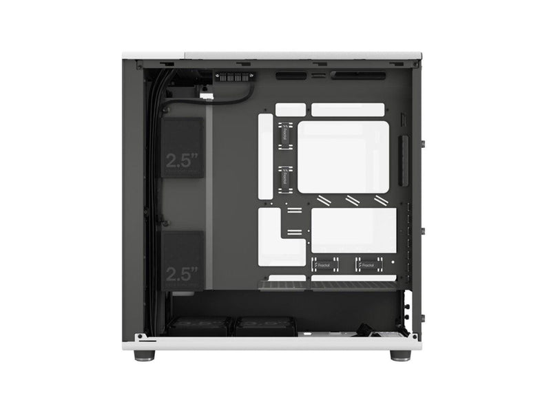 Fractal Design North XL RC White TG Clear - Gehäuse - Miditower - Weiß