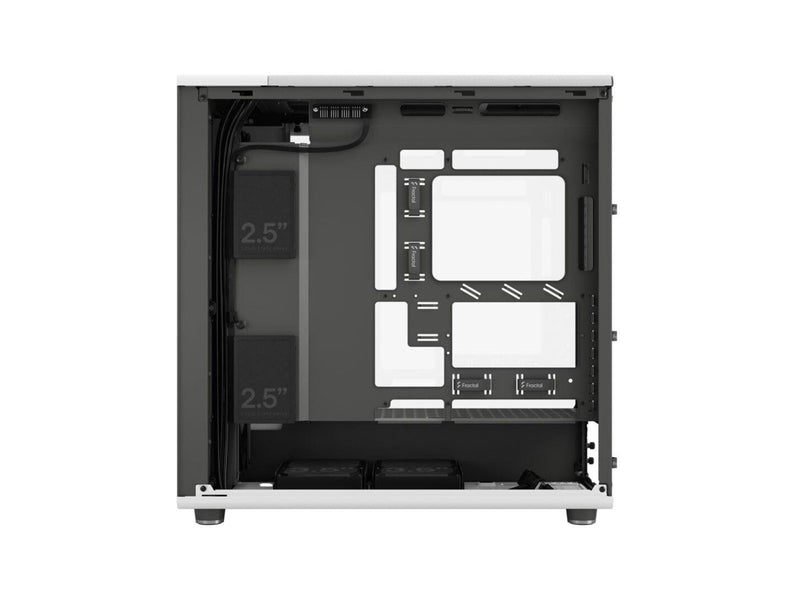 Fractal Design North XL RC White TG Clear - Gehäuse - Miditower - Weiß