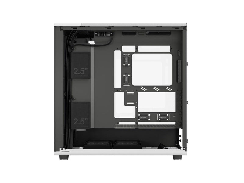Fractal Design North XL RC White TG Clear - Gehäuse - Miditower - Weiß