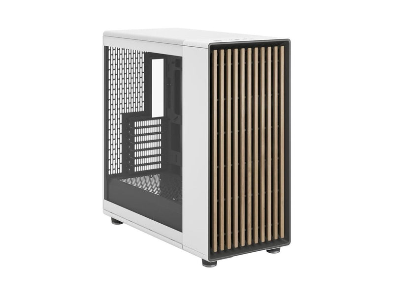 Fractal Design North XL RC White TG Clear - Gehäuse - Miditower - Weiß