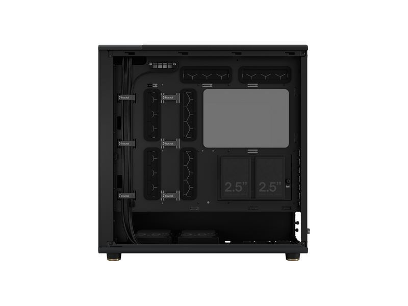 Fractal Design North XL TG Dark - Charcoal Black - Gehäuse - Miditower - Schwarz