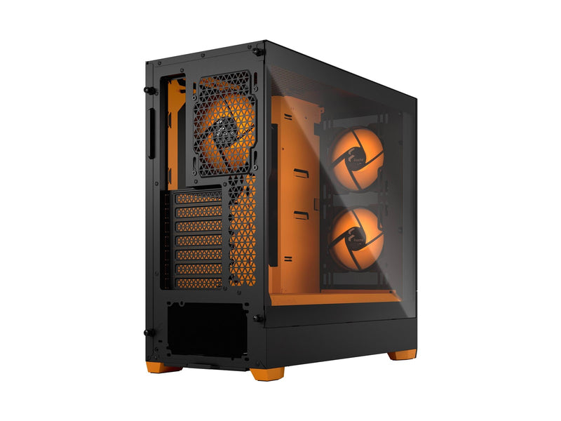 Fractal Design Pop Air RGB - Orange Core TG Clear Tint - Gehäuse - Miditower - Orange